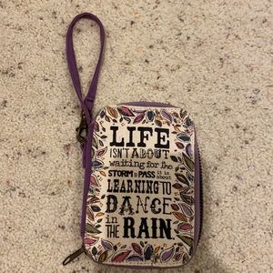 Natural life wristlet